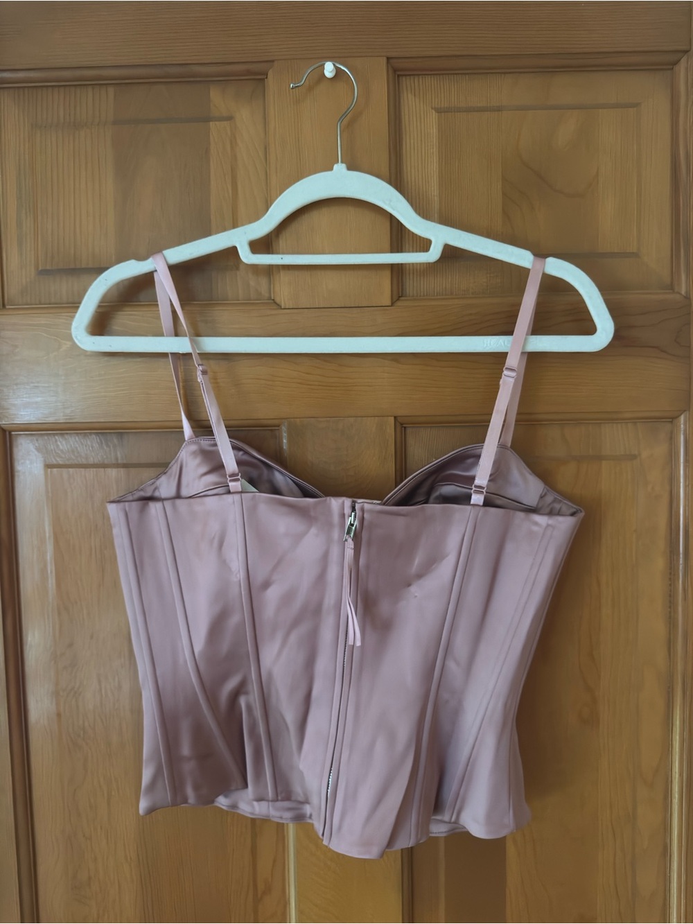 Aritzia Dazzle Satin Bustier - Picture 3 of 3